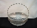 Eales of Sheffield Silverplate Basket & Large Fren