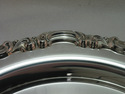 Oneida Venetian Scroll Round Tray Silver Plate 17"