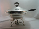 Oneida Park Lane SIlverplate Round Chafing Dish w 