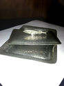 Rare Hammered Pewter Kippers Herring Tray w Lid En