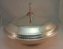 FB Rogers 1883 Silver Plate Large 10" Round Servin