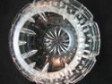 Irish Crystal Pressed Cut Clear Crystal Rose Bowl 