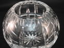 Irish Crystal Pressed Cut Clear Crystal Rose Bowl 