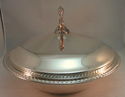 FB Rogers 1883 Silver Plate Large 10" Round Servin