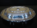 Melon Silverplate Community Ornate Covered Serving