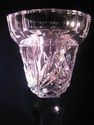 Villamont Crystal Bowl & Matching Pair Candleholde