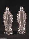 Banquet Lead Crystal Salt & Pepper Set 5 1/4" Uniq