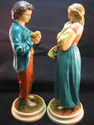 Borghese Vintage Italy 1930's Statue Peasant Man &