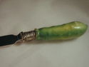 James Deakin & Sons JD&S Green Bakelite Handle Sil