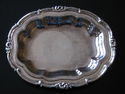 Melon Silverplate Community Ornate Covered Serving