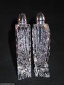 Banquet Lead Crystal Salt & Pepper Set 5 1/4" Uniq