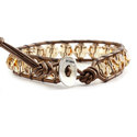 Chan Luu Colorado Topaz Crystal Single Wrap Bracel
