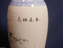 Chinese Hand Painted Wisteria Orange Birds Eggshel