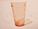 Fostoria 8” Amber Optic Loop 4100 Vase with Orig