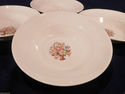 Salem China Basket Petit Point 4 Cereal Bowls 6 1/