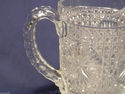 American Brilliant Cut Glass Small Pitcher 