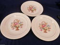 Salem China Basket Petit Point 6 Dinner Plates 9 1