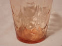Fostoria 8” Amber Optic Loop 4100 Vase with Orig