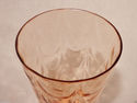 Fostoria 8” Amber Optic Loop 4100 Vase with Orig