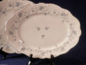 Haviland Bavaria Blue Garland 2 Large Platters 13"