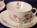Franconia Krautheim MEADOW FLOWERS 2 Tea Cups & Sa