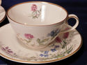 Franconia Krautheim MEADOW FLOWERS 2 Tea Cups & Sa
