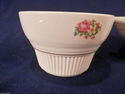 Salem China Basket Petit Point Large Sugar Bowl an