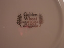 Homer Laughlin Golden Wheat 22k Gold 6 Sets of Cup