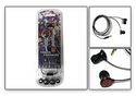 Transformers Licensed Black & Red Metal Earbuds 