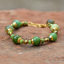 Handcrafted Luck of the Irish Chunky Fashion Brace