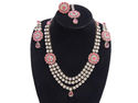 Pink Costume Fashion Jewelry Kundan Design Traditi