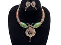 Peacock Jewelry Indian Set Beautiful Trendy Fashio