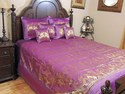 Designer Decorative Elephant Bedding Indian Sari D