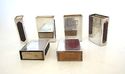  Set of 6 Sterling Silver Match Covers-INTL Silver