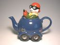 British KENSINGTON Teapot-Devil Blue Percy Pilot M