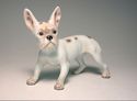 Austrian handpainted AUGARTEN French BULLY dog MIB