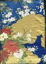 Genuine Japanes Lady Kimono-Imperial Flower Garden