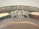 Antique Rose Bouquet Sterling Silver Bowl, 8.3 oun