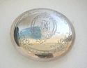 GORHAM Sterling Silver Powder & Hair Receiver 12.7