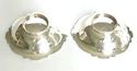 English Sterling Silver set -3 Condiment Bowl 11.3