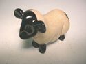  Handblown English Langham Black face sheep/lamb s