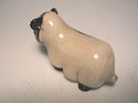  Handblown English Langham Black face sheep/lamb r