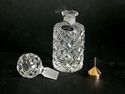German Lead Crystal  Perfume Bottle,Mint #134