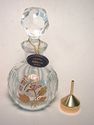German  Handcut Lead Crystal  Perfume Bottle,Mint 
