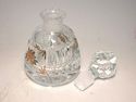 German  Lead Crystal  Perfume Bottle,Mint #155