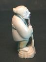 Japanese netsuke - Axeman in kimono has Axe,signed