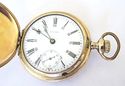 10K Goldfill WALTHAM PS Bartlett Pocket Watch,S18,