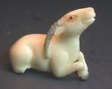 Japanese  netsuke -A Beautiful Ram/Goat/Stag  with