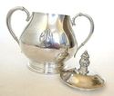 Sterling Silver Cartier /Royal Danish Creamer & Su