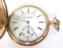10K Gold filled ILLINOIS  Pocket Watch,S18, 17J,AD